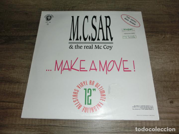 Discos de vinilo: MC Sar & The Real Mc Coy - Make a Move - Foto 2