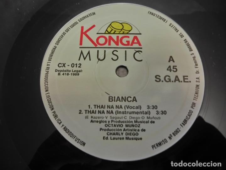 Discos de vinilo: Bianca - Tha&iuml; Na Na - Foto 3