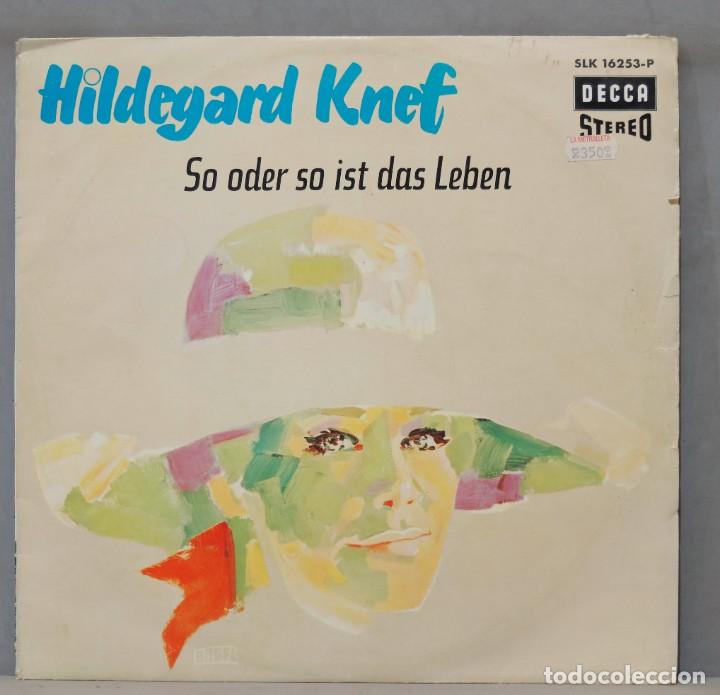 Discos de vinilo: LP. Hildegard Knef. So Oder So Ist Das Leben - Foto 1