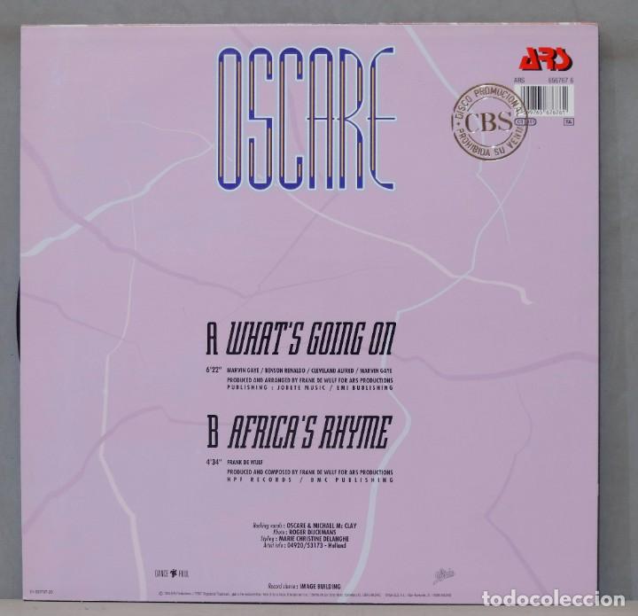 Discos de vinilo: LP. Oscare. What&acute;s Going On - Foto 2
