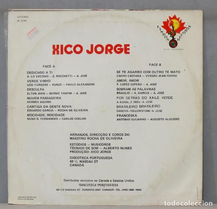 Discos de vinilo: LP. Xico Jorge. Niagara Falls - Foto 2