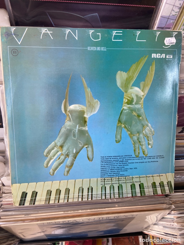 Discos de vinilo: Vangelis Heaven and Hell - Foto 2