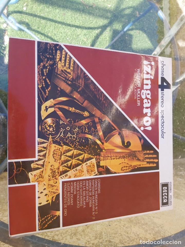 Discos de vinilo: Z&Iacute;NGARO. WERNER MULLER Y SU ORQUESTA. - Foto 1