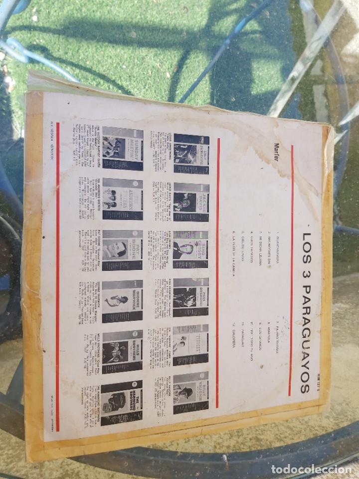 Discos de vinilo: LOS TRES PARAGUAYOS. - Foto 2