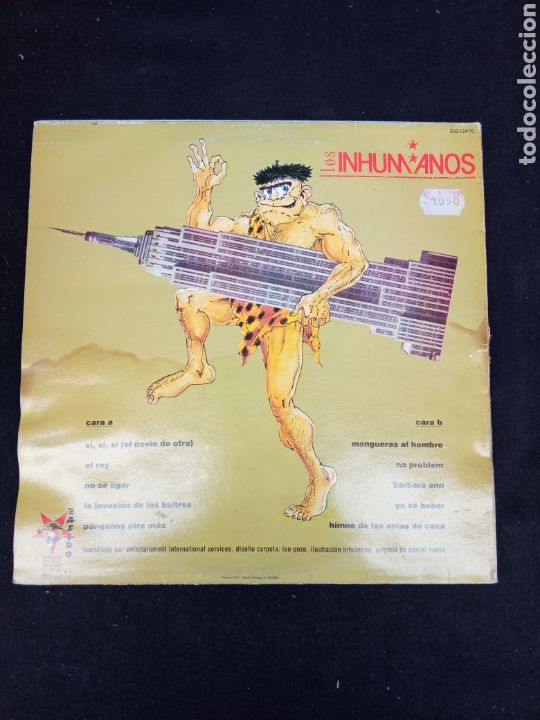 Discos de vinilo: LOS INHUMANOS - Foto 2