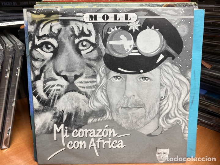 Discos de vinilo: Moll - Mi Coraz&oacute;n Con Africa (7&rdquo;, Single) - Foto 1