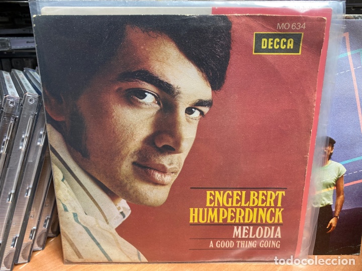 Discos de vinilo: Engelbert Humperdinck - Melod&iacute;a (7&rdquo;, Single) - Foto 1