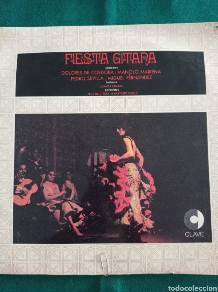 Discos de vinilo: DISCO VINILO LP , FIESTA GITANA ,1969 - Foto 1