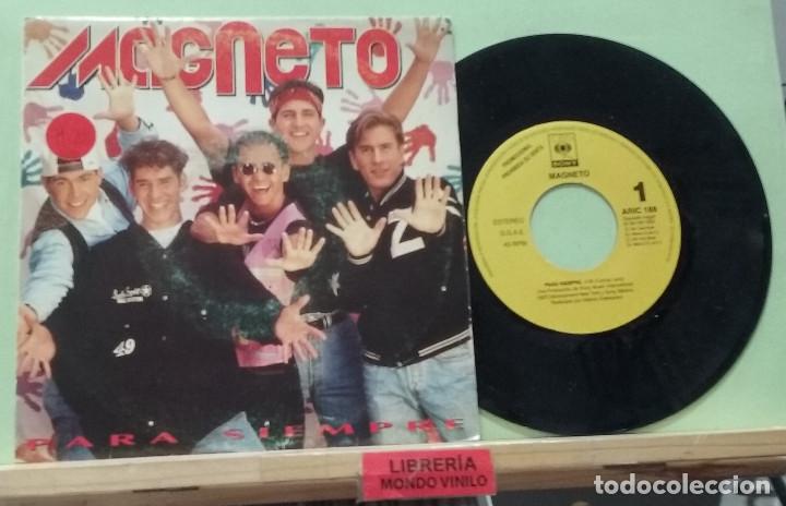 Discos de vinilo: Magneto. Para siempre. CBS 1992 -- Single - Foto 1