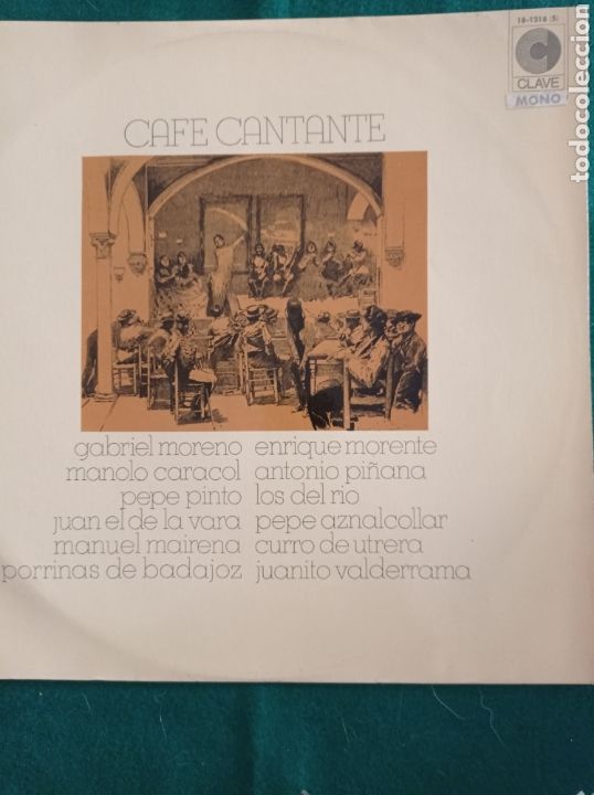 Discos de vinilo: DISCO VINILO LP , CAFE CANTANTE , 1971 - Foto 1