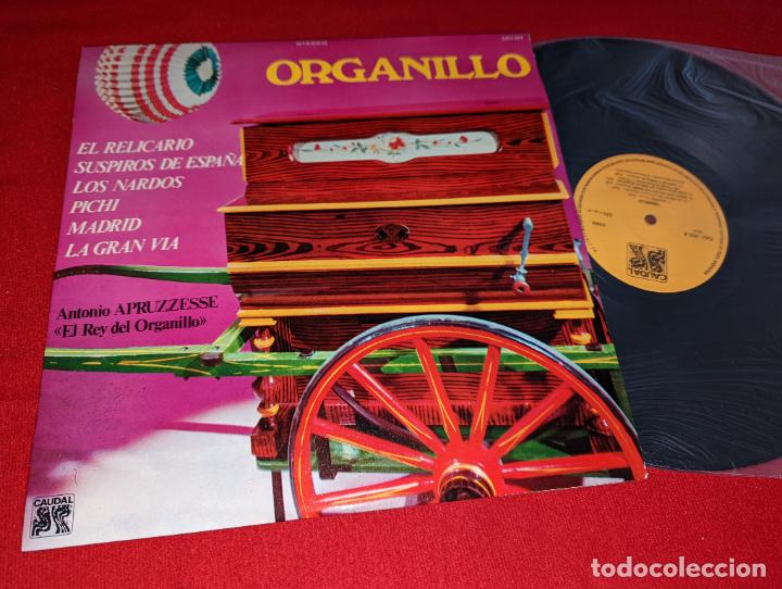 Dischi in vinile: ANTONIO APRUZZESE El rey del organillo LP 1978 Caudal ESPA&Ntilde;A SPAIN