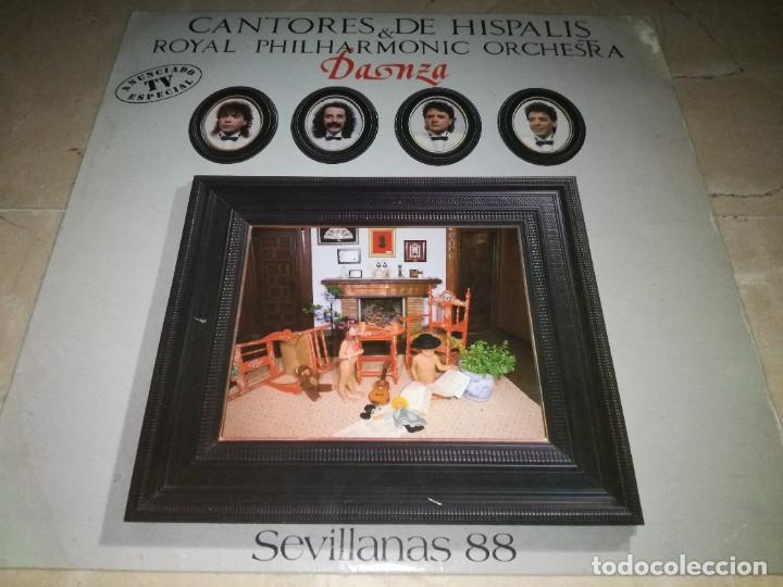 Discos de vinilo: CANTORES DE HISPALIS & ROYAL PHILHARMONIC ORCHESTRA-DANZA - Foto 1