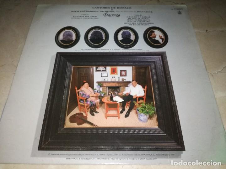 Discos de vinilo: CANTORES DE HISPALIS & ROYAL PHILHARMONIC ORCHESTRA-DANZA - Foto 2