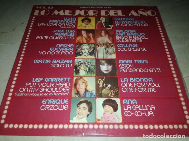 Dischi in vinile: LO MEJOR DEL A&Ntilde;O-VOL 15-ORIGINAL A&Ntilde;O 1978