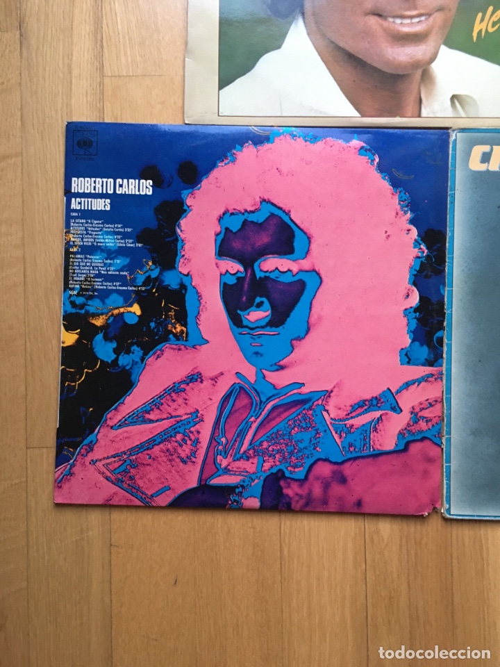 Discos de vinilo: Disco vinilo Roberto Carlos Actitudes - Foto 1
