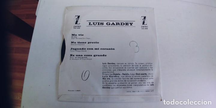 Discos de vinilo: LUIS GARDEY-EP MA VIE +3-NUEVO - Foto 2
