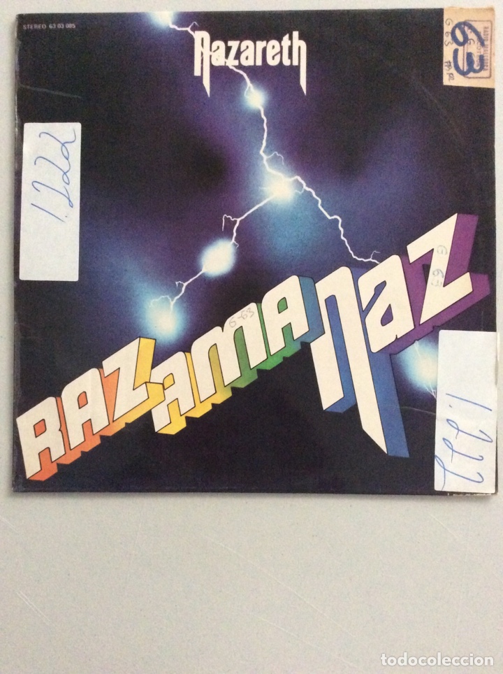 Discos de vinilo: Nazareth. Razamanaz. - Foto 1