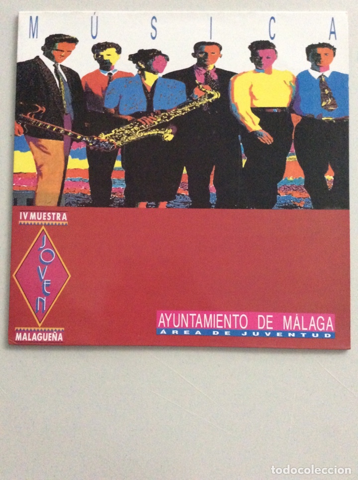 Discos de vinil: IV muestra joven malague&ntilde;a. Ayuntamiento de M&aacute;laga. &Aacute;rea de juventud.