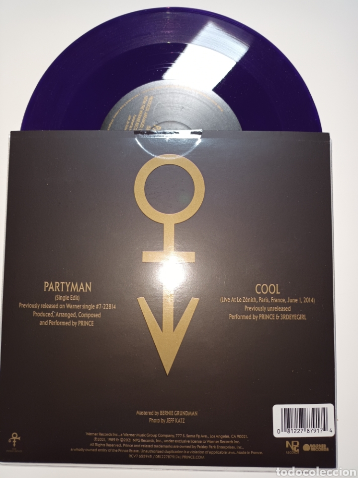 Discos de vinilo: Prince- partyman , exclusivo - Foto 2
