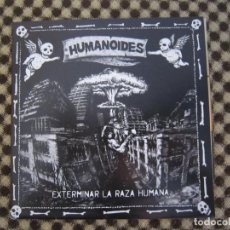 Discos de vinilo: EP - PUNK ROCK - HUMANOIDES (EXTERMINAR LA RAZA HUMANA) - 2017 - CATALUÑA. Lote 343416038