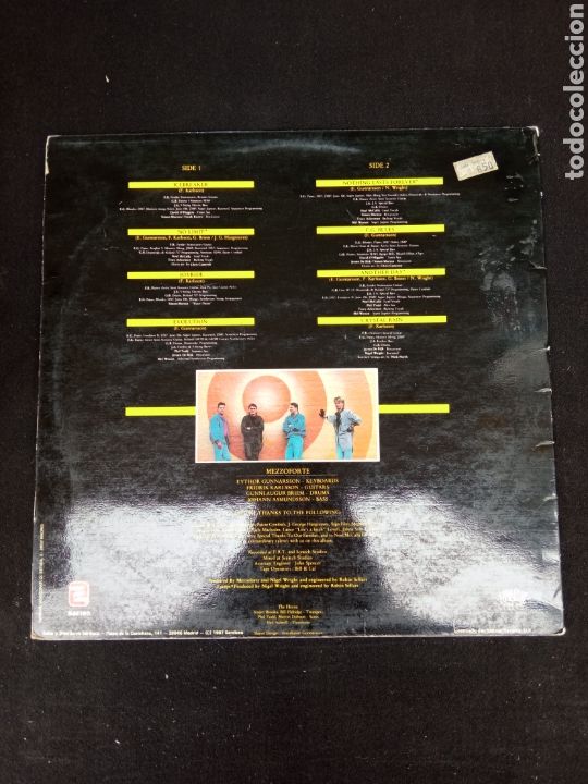 Discos de vinilo: MEZZOFORTE-NO LIMITS - Foto 2