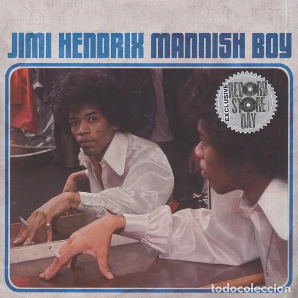 Discos de vinilo: SINGLE JIMI HENDRIX MANNISH BOY / TRASH MAN VINILO RSD2018 - Foto 1