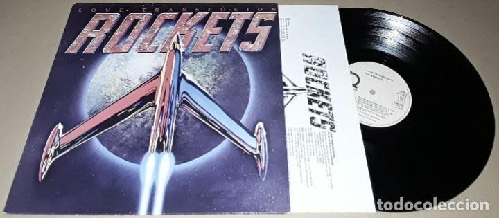 Discos de vinilo: LP - ROCKETS - LOVE TRANSFUSION - MADE IN GERMANY