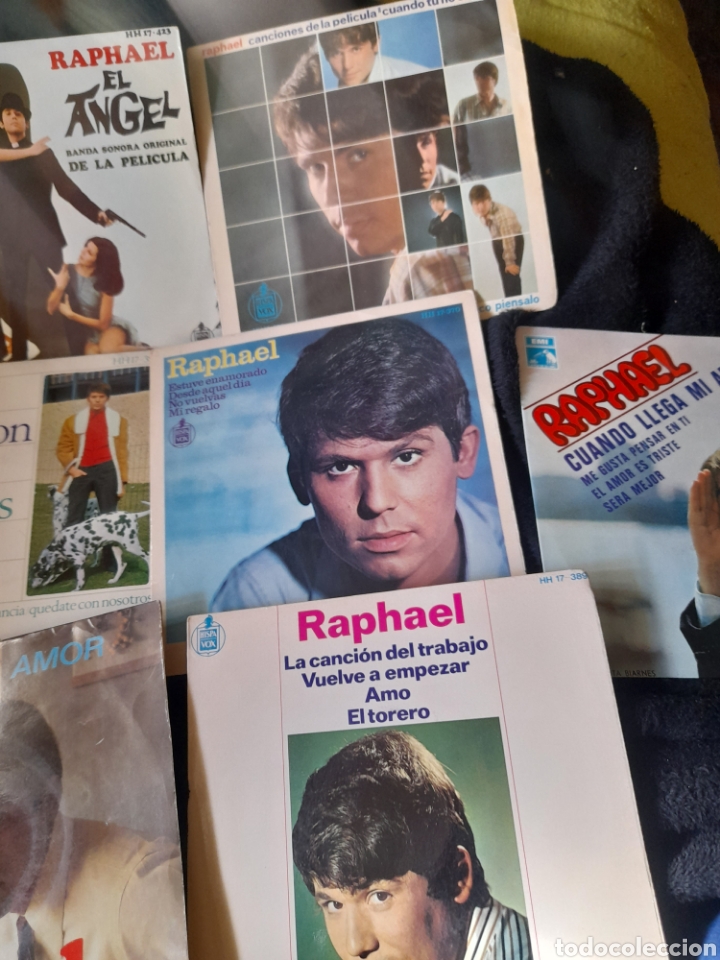 Discos de vinilo: Siete antiguos vinilos de Raphael - Foto 3