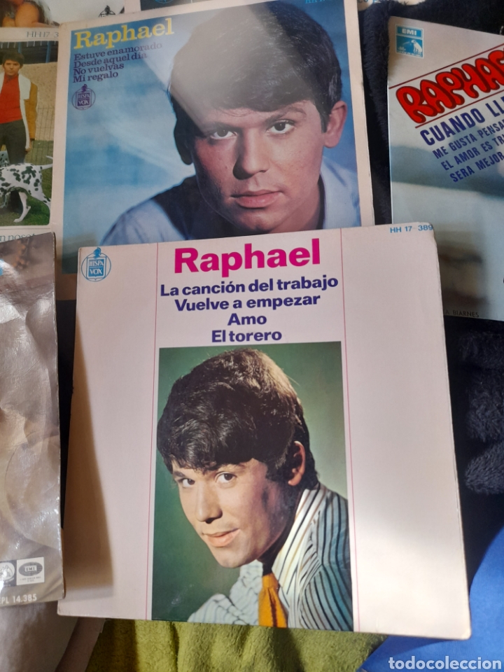 Discos de vinilo: Siete antiguos vinilos de Raphael - Foto 5