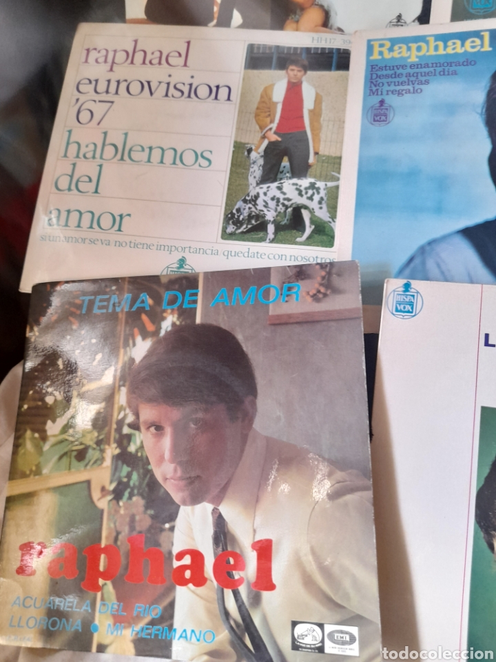 Discos de vinilo: Siete antiguos vinilos de Raphael - Foto 6