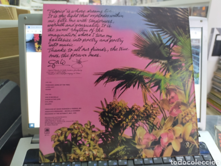 Discos de vinilo: Gato Barbieri LP tr&oacute;pico Canad&aacute; 1978 - Foto 2