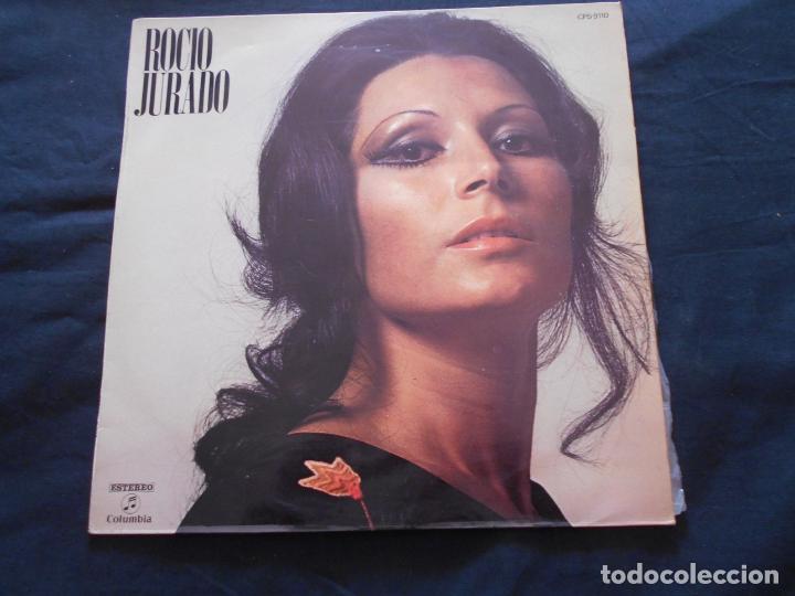 Discos de vinilo: LP ROCIO JURADO // UN CLAVEL + 9 - Foto 1