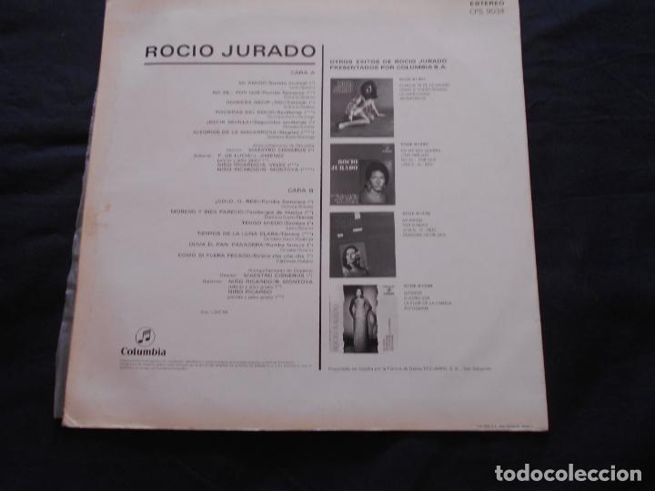 Discos de vinilo: ROCIO JURADO // MI AMIGO + 11 - Foto 2