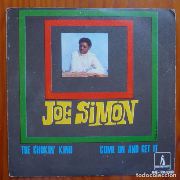 Discos de vinilo: JOE SIMON / THE CHOKIN KIND / 1969 / SINGLE - Foto 1