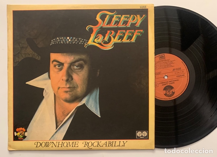 Vinyl records: Lp Sleepy La Beef - Downhome Rockabilly Edici&oacute;n espa&ntilde;ola de 1980