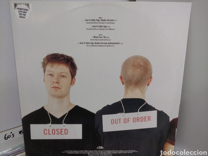 Discos de vinilo: Nash - Just A Little Sign (12&rdquo;) - Foto 2