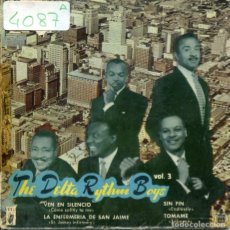 Discos de vinilo: THE DELTA RYTHM BOYS / COME SOFLTLY TO ME + 3 (EP HSPAVOX 1960). Lote 343552518