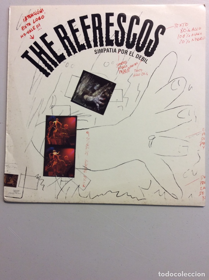 Discos de vinilo: The Refrescos. Simpatia por el d&eacute;bil. - Foto 1