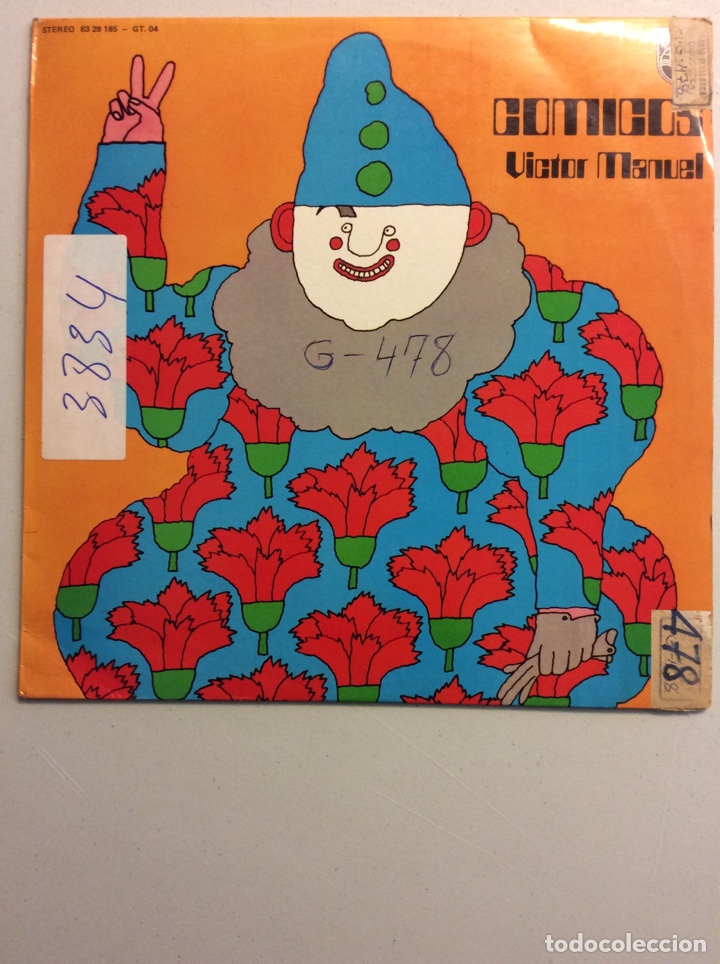 Discos de vinilo: V&iacute;ctor Manuel. C&oacute;micos. - Foto 1