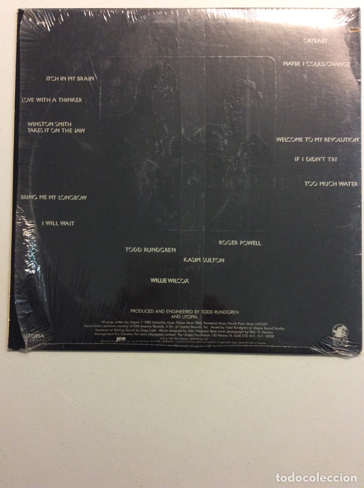 Discos de vinilo: Utopia. Oblycon. - Foto 2