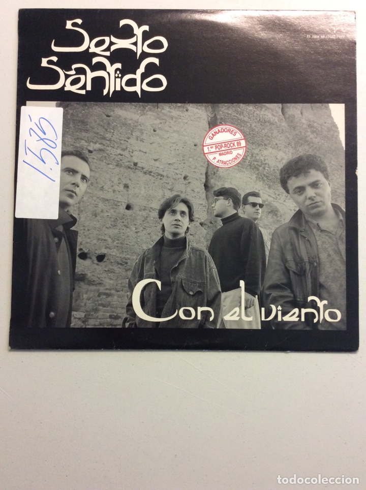 Discos de vinilo: Sexto Sentido. Con el viento. - Foto 1