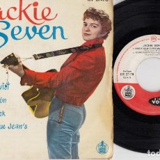 Discos de vinilo: JACKIE SEVEN - QUIERES BAILAR EL TWIST - EP DE VINILO EDICION ESPAÑOLA - CS 3