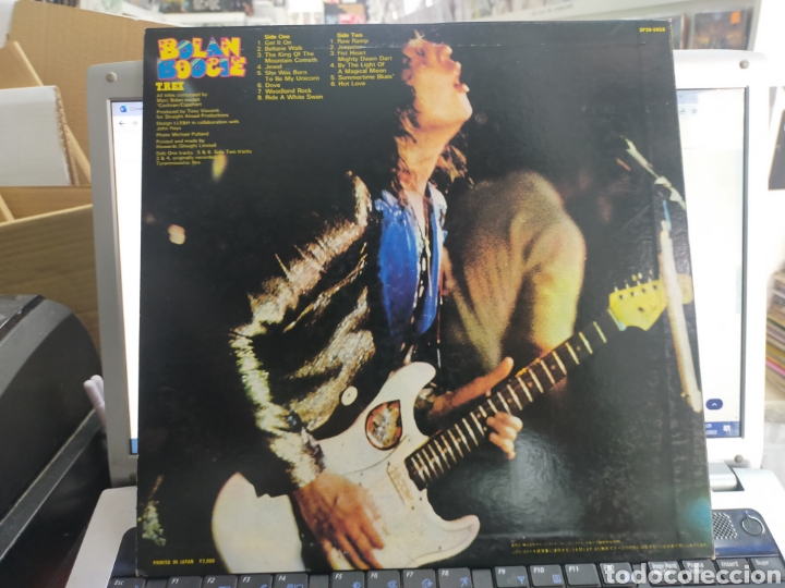 Discos de vinilo: T. Rex LP bolan boogie Jap&oacute;n - Foto 2