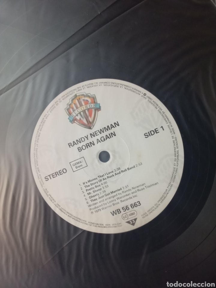 Discos de vinilo: RANDY NEWMAN 1979 Copia Germany - Foto 2