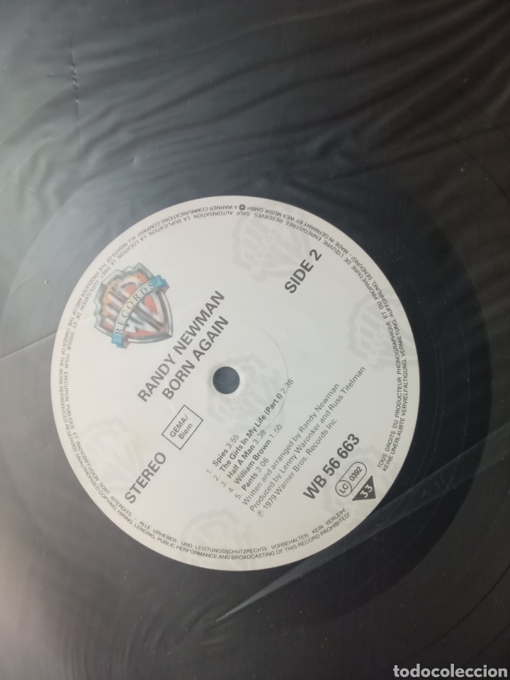 Discos de vinilo: RANDY NEWMAN 1979 Copia Germany - Foto 3