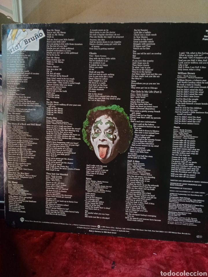 Discos de vinilo: RANDY NEWMAN 1979 Copia Germany - Foto 1