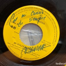 Discos de vinilo: CASSANOVA - SIETE ROSAS SIETE BESOS (7”, SINGLE) (MÉXICO 1973)
