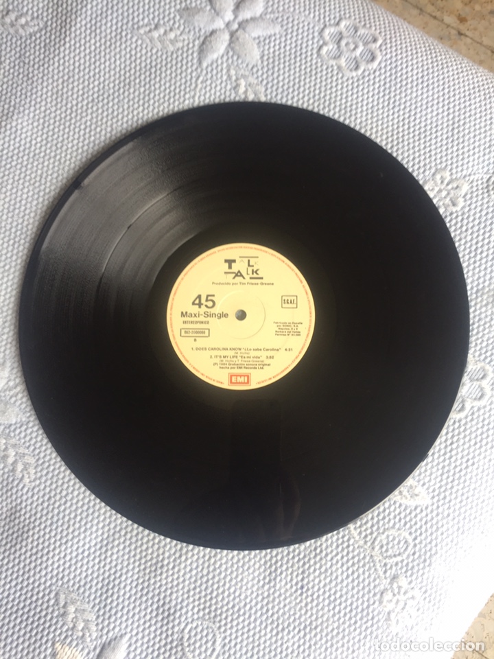 Discos de vinilo: Talk Talk - It&rsquo;s my Life / maxi - Foto 7