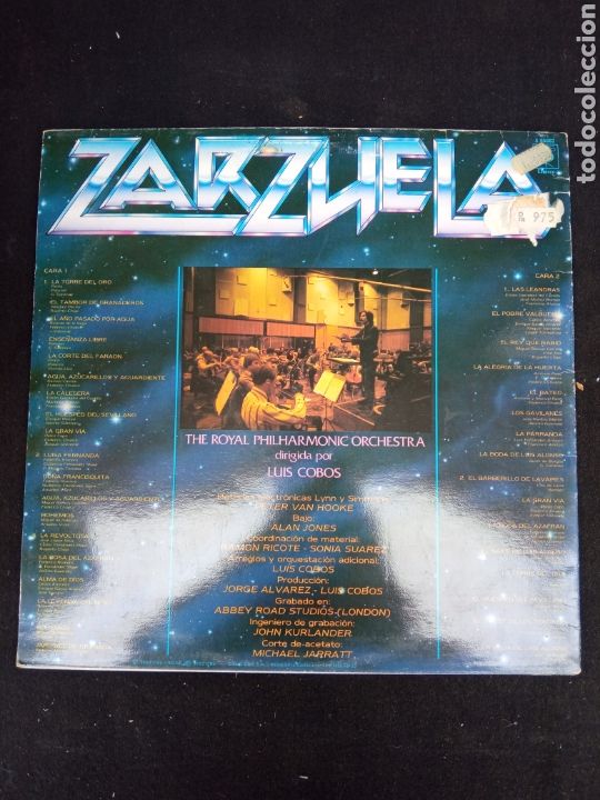 Discos de vinilo: ZARZUELA,LUIS COBOS - Foto 2