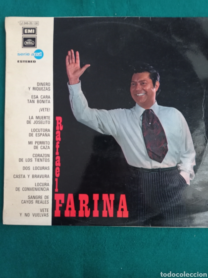 Discos de vinilo: DISCO VINILO LP , RAFAEL FARINA , 1972 - Foto 1